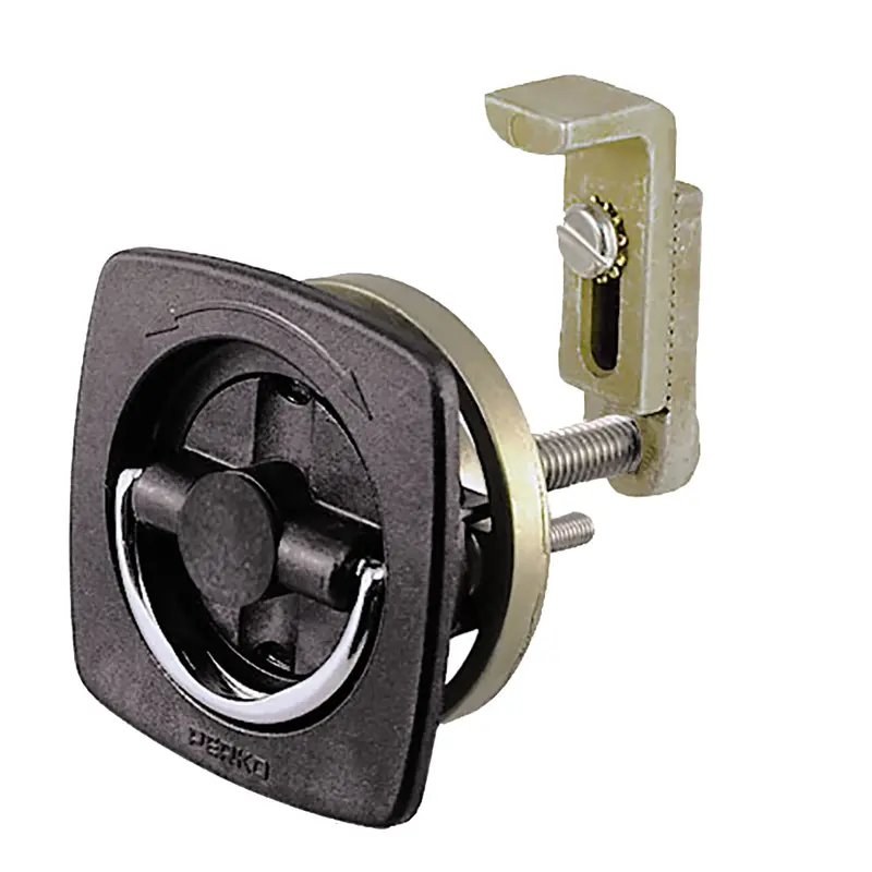 Perko 2.5" X 2.5" Non-Locking Flush Latch With Adjustable Offset Cam Bar 1