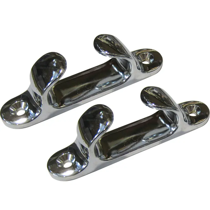 Perko 4-Inch Straight Deck Chock – Chrome Zinc, 1230Dp0Chr 1