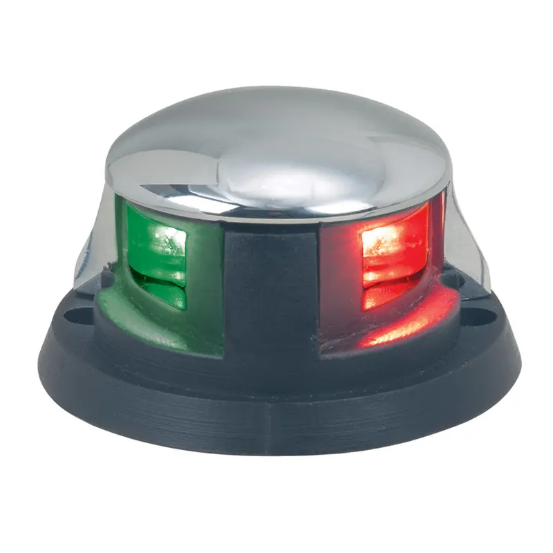 Perko Bi-Color Led Navigation Light – Horizontal Mount, Chrome-Finished Zinc Housing 1