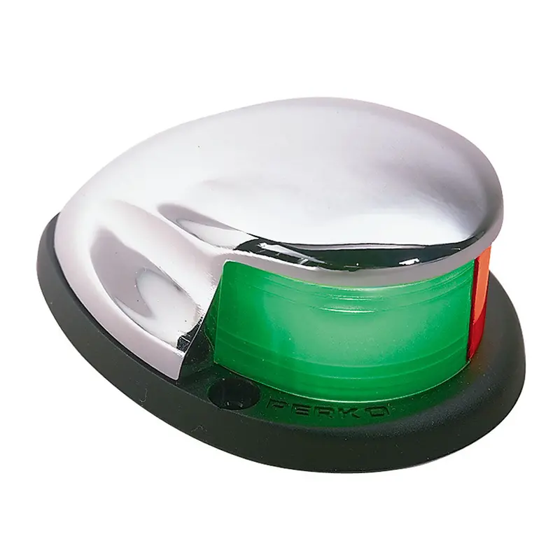 Perko Chrome-Plated Bi-Color Bow Navigation Light 1