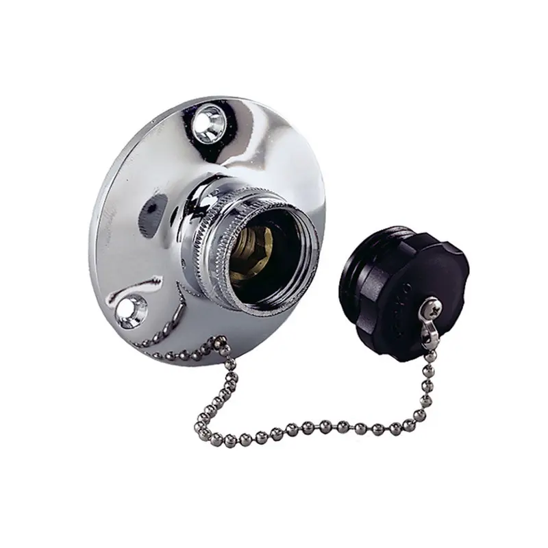 Perko Chrome Water Inlet Fitting With Plug – 0499Dp0Chr 1
