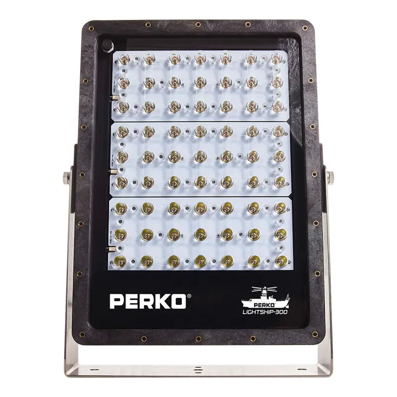 Perko Lightship 300 Led Floodlight – 12V/24V Marine Illumination, Black Finish [1643300F0B] 1