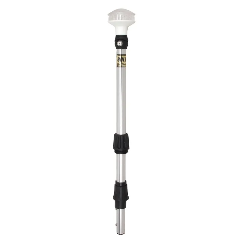 Perko Omega Series 36-Inch Led Pole Light – Universal Mount, Chrome Finish 1