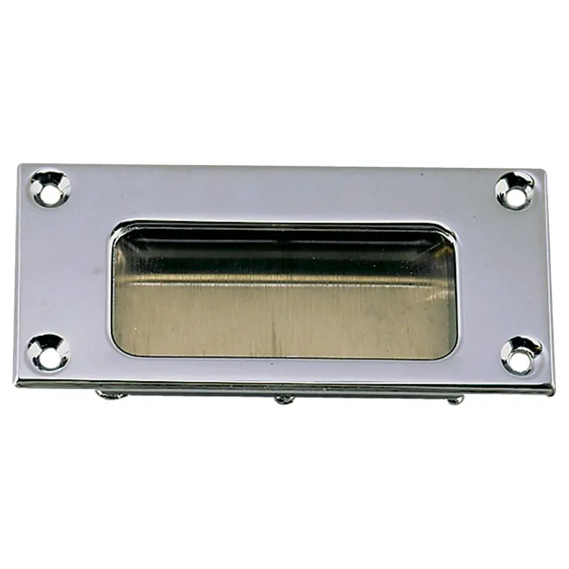 Perko Standard Chrome Flush Pull Handle – Corrosion-Resistant Zinc, Model 1110Dp0Chr 1