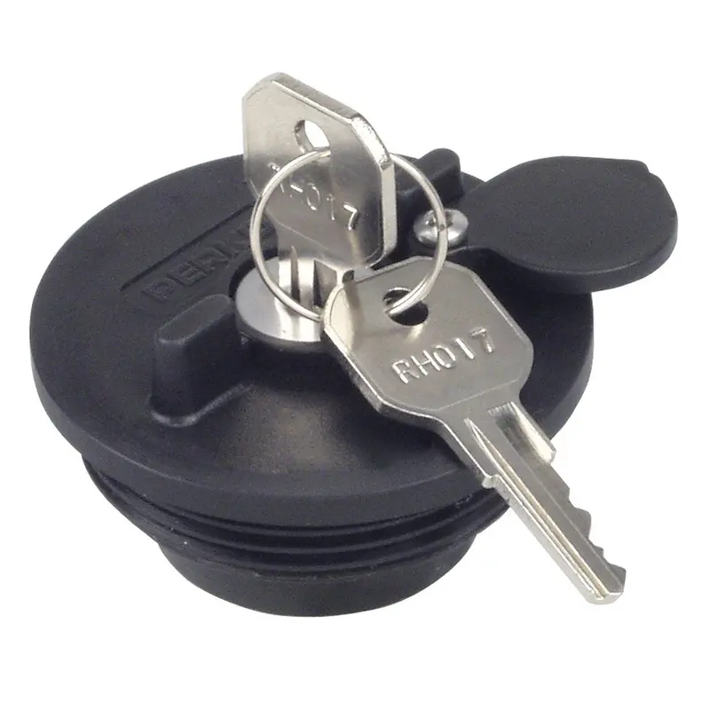 Perko Standard Locking Fuel Cap For 1-1/2" Non-Vented Fill Ports – 1324Dp0Blk 1