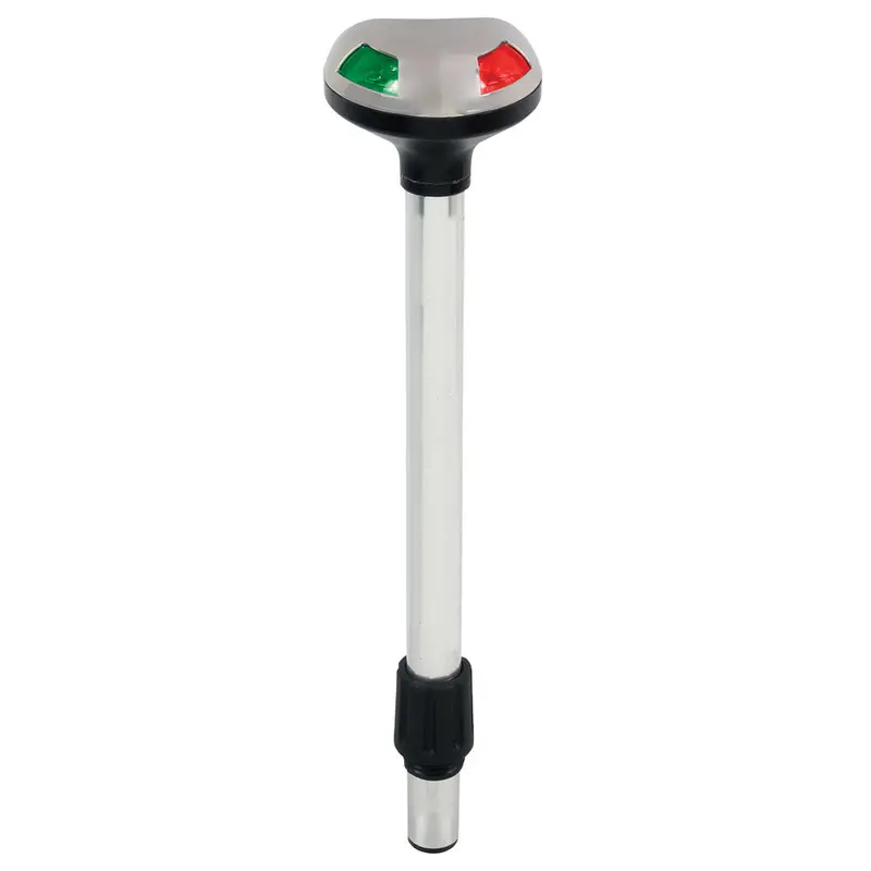Perko Stealth Series 12-Inch Bi-Color Pole Light – Compact Threaded Mount, 2-Nautical-Mile Visibility 1