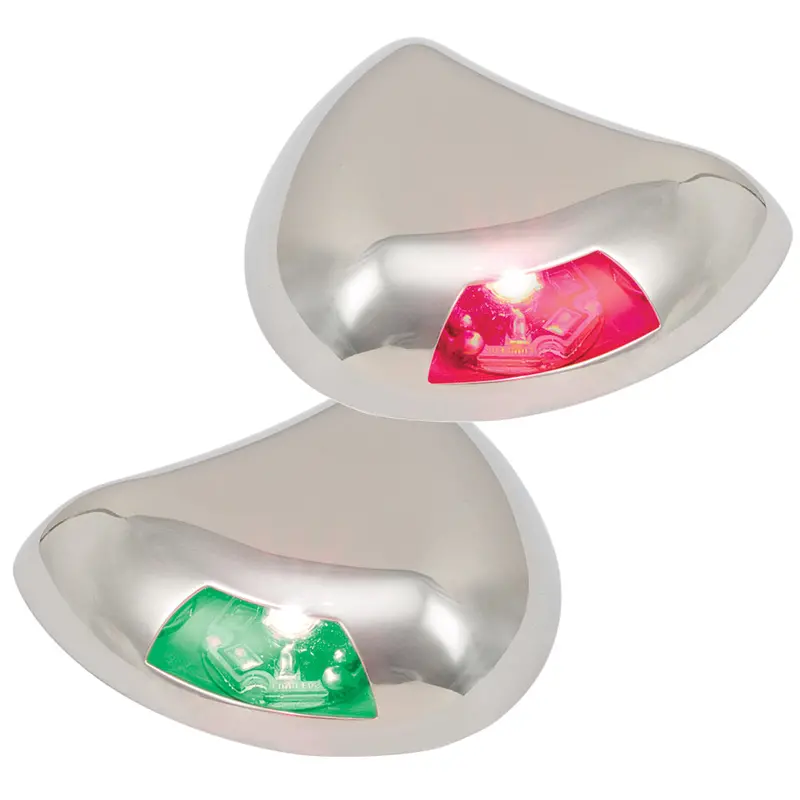 Perko Stealth Series Led Side Lights – Horizontal Mount, Red/Green 1