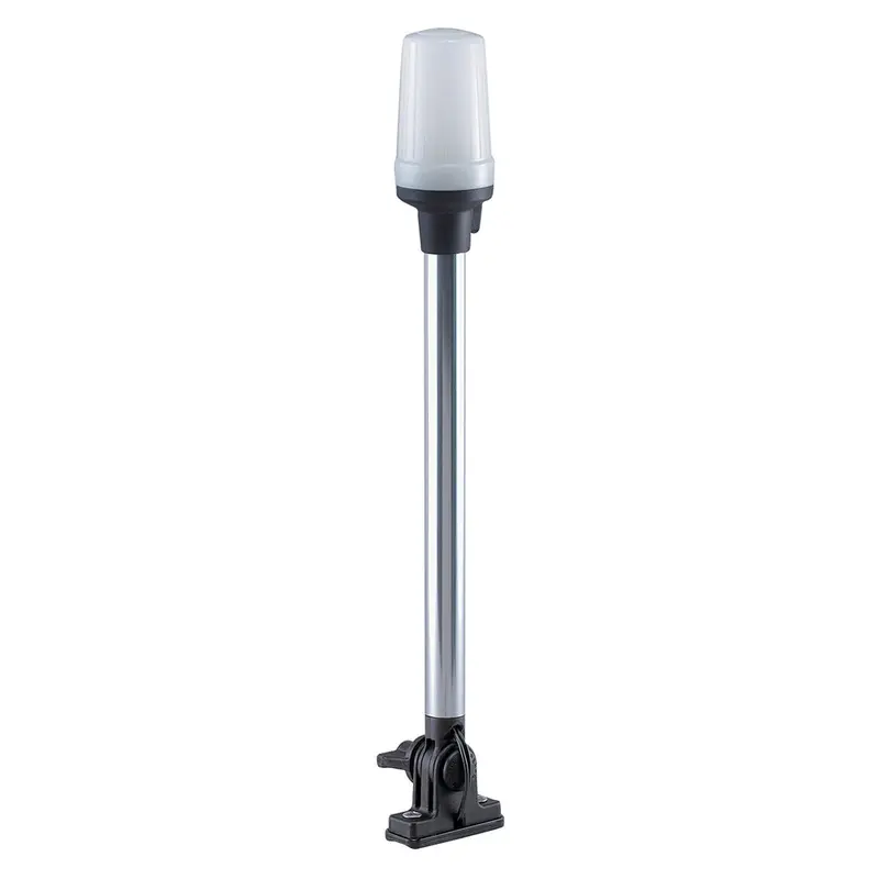 Perko Vertical-Mount Fold-Down All-Round Pole Light – White Lens 1