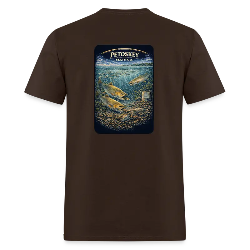 Petoskey Marina T-Shirt – Michigan Marina Collection 1