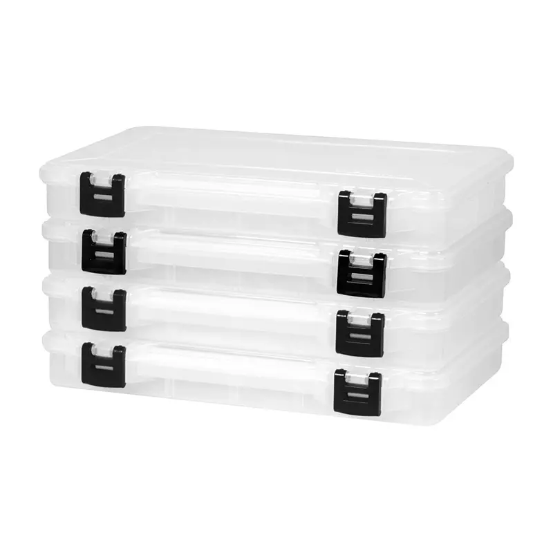 Plano 3700 Stowaway Tackle Box – 4-Pack Organized Storage System 1