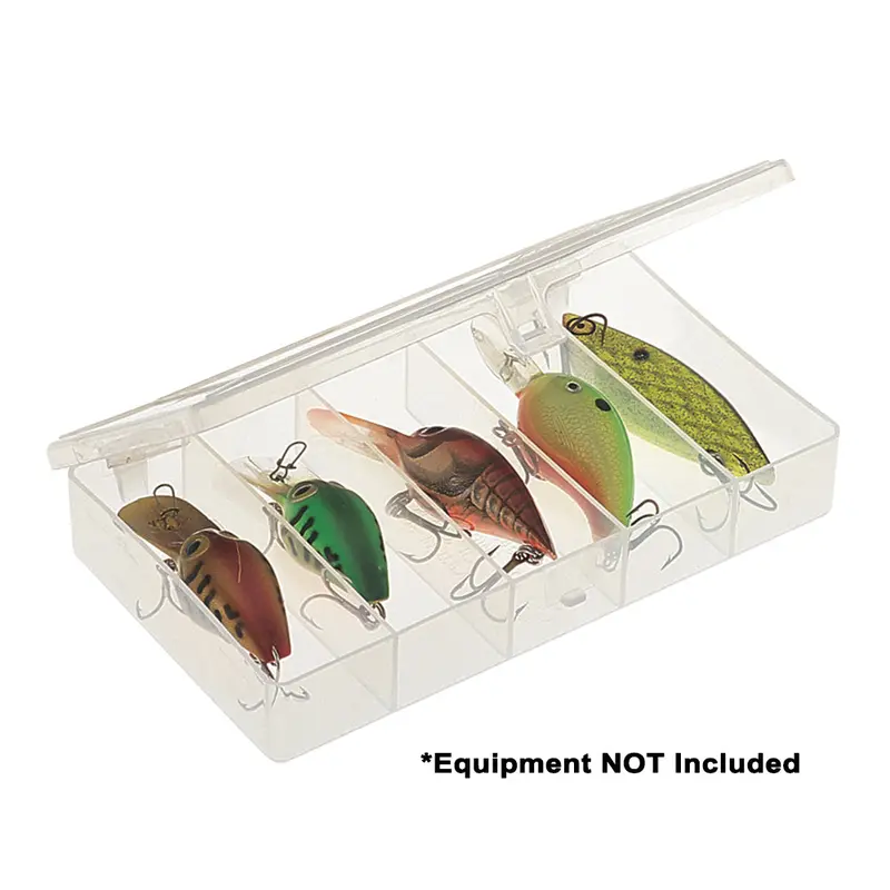 Plano Five-Section Clear Stowaway Tackle Box – 3400 Series 1