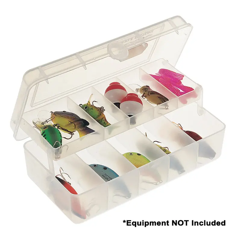 Plano Single-Tray Compact Clear Tackle Organizer – Small Size 1