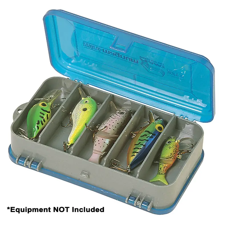 Plano Small Dual-Face Tackle Organizer – Silver/Blue Design [321309] 1