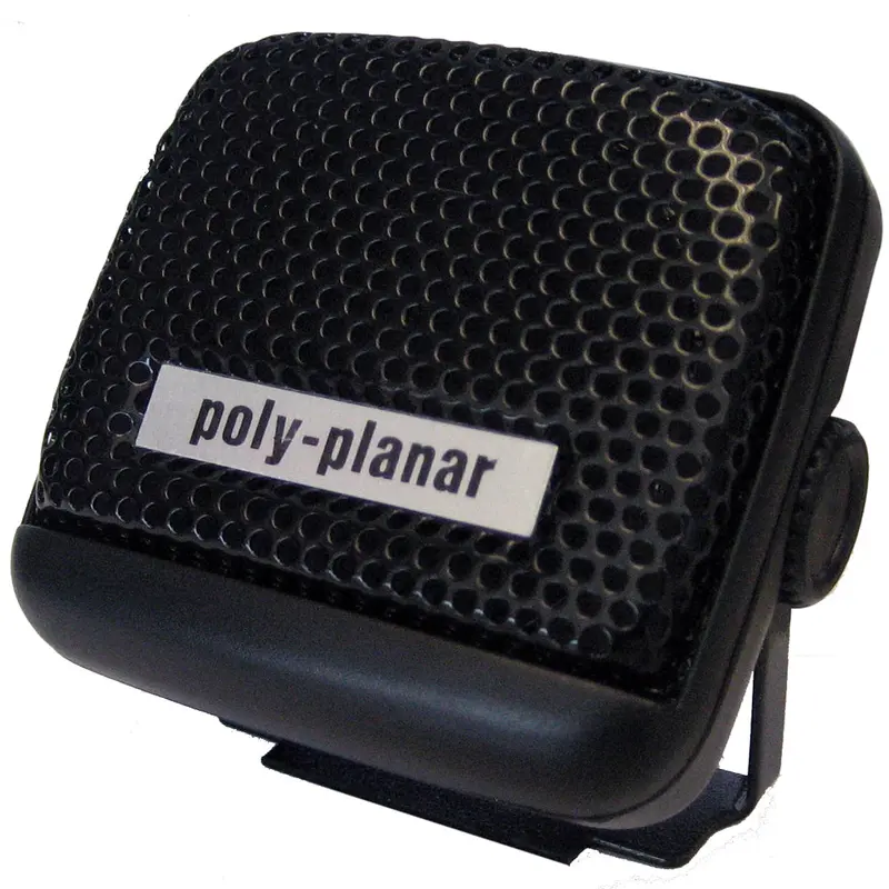 Poly-Planar Mb21B 8-Watt Vhf Extension Speaker – Black Enclosure, Marine Rated 1