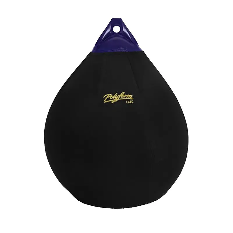 Polyform A-1 Fender Cover – Durable Black Sleeve For Small Fenders [Efc-A1 Black] 1