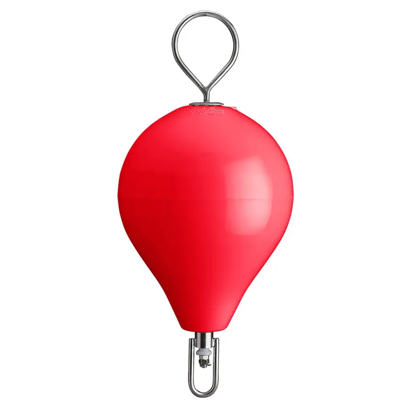 Polyform Cm-2 Red Mooring Buoy — 13.5" With Stainless Steel Core [Cm-2-Ss Red/Ss] 1