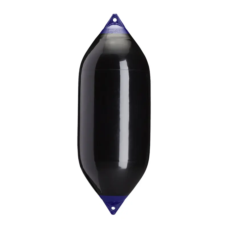 Polyform F-11 Twin-Eye Marine Fender – 21.2" × 57.5", Black [F-11 Black] 1