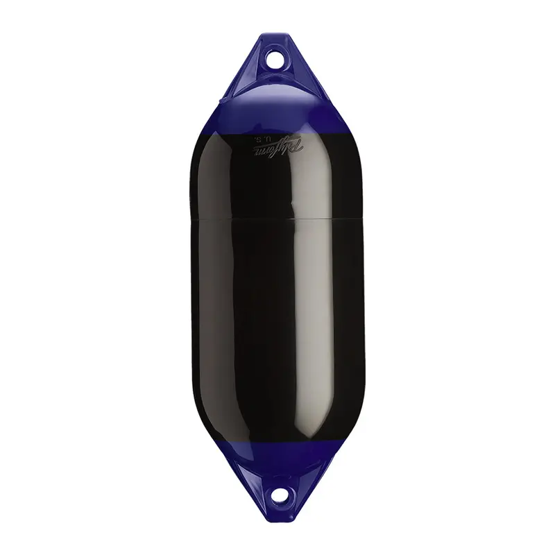 Polyform F-5 Twin-Eye Fender – 11" X 30", Heavy-Duty Black [F-5 Black] 1