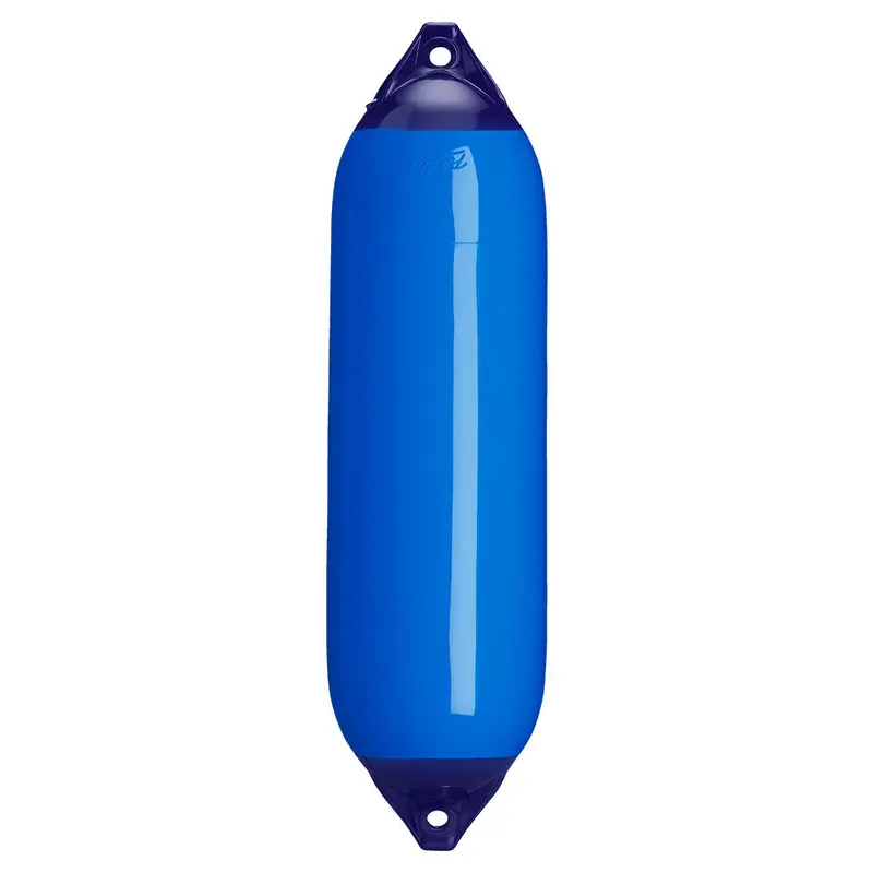Polyform F-6 Twin-Eye Fender – 11 X 42 Inch Blue-Colored Heavy-Duty Dock Fender 1