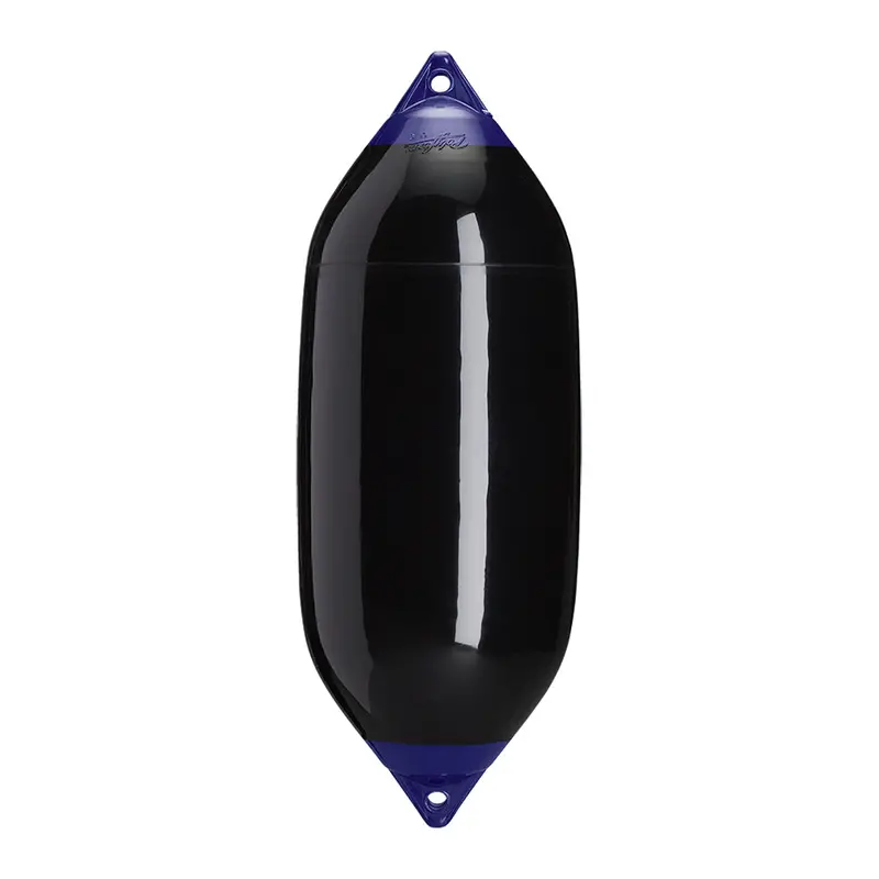 Polyform F-7 Twin-Eye Marine Fender – 15" × 41", Black [F-7 Black] 1