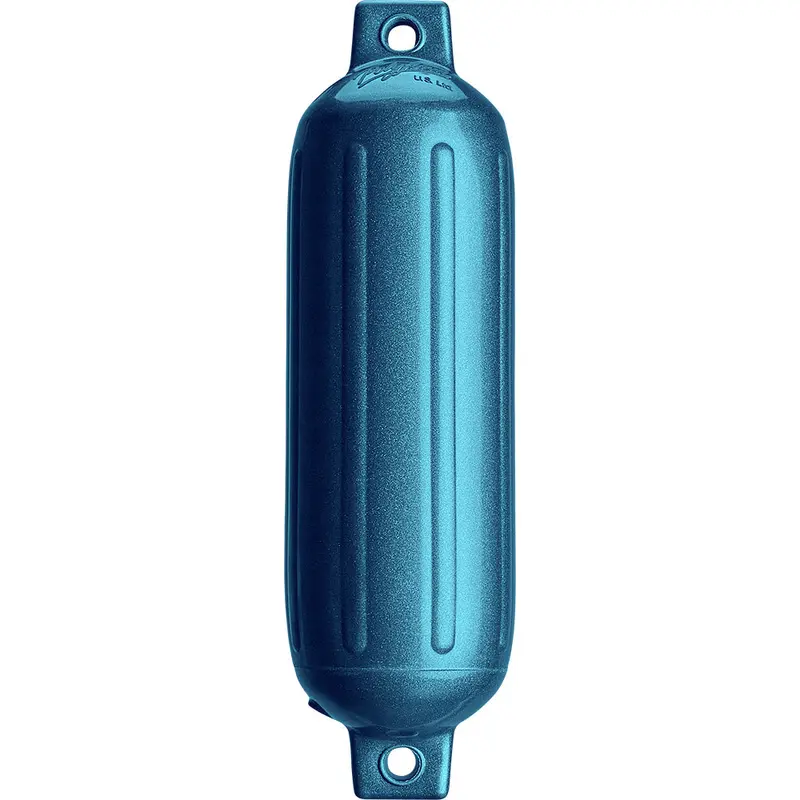 Polyform G-3 Twin-Eye Fender – 5.5" X 19", Metallic Blue [G-3 Metallic Blue] 1