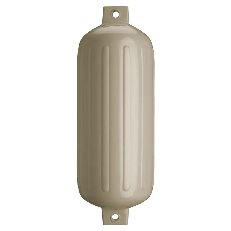 Polyform G-6 Twin-Eye Fender – 11 X 30 Inch Sand-Colored Docking Aid 1