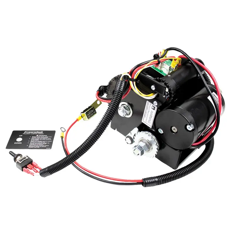 Powerwinch Folding Pop-Up Camper Winch – 1200-Pound Lifting Capacity [P92001] 1