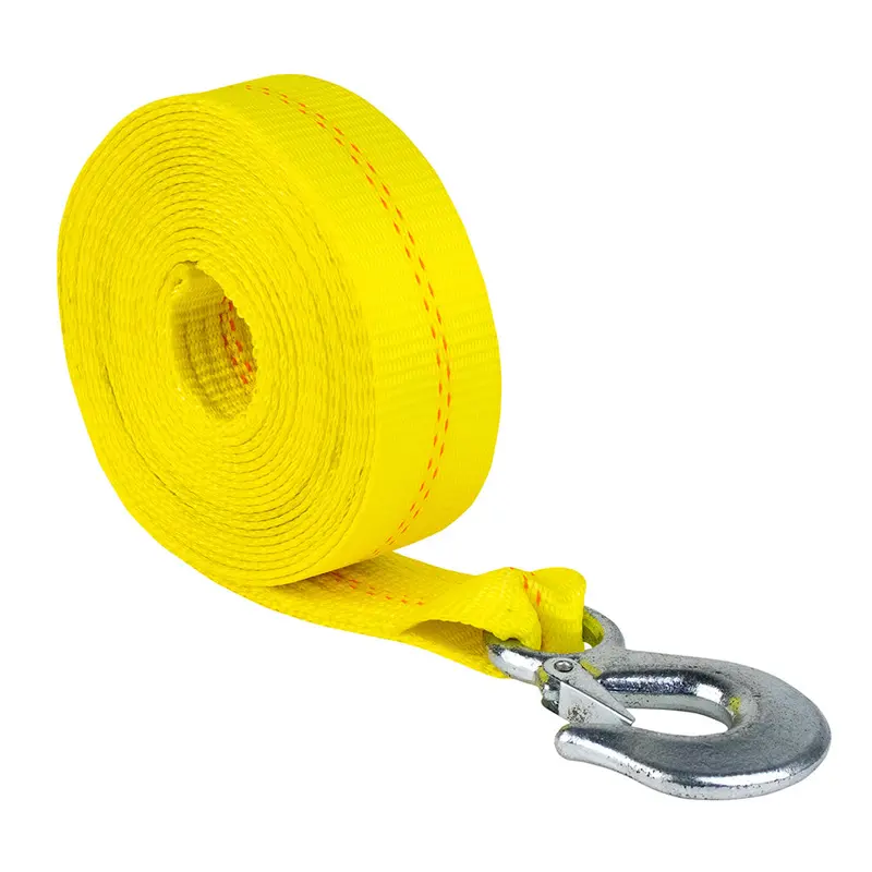 Powerwinch Tow Tight 2-Inch X 20-Foot Yellow Winch Strap (21261) 1