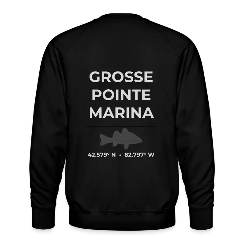 Premium Cotton Crew Sweatshirt – Grosse Pointe Marina Edition 1