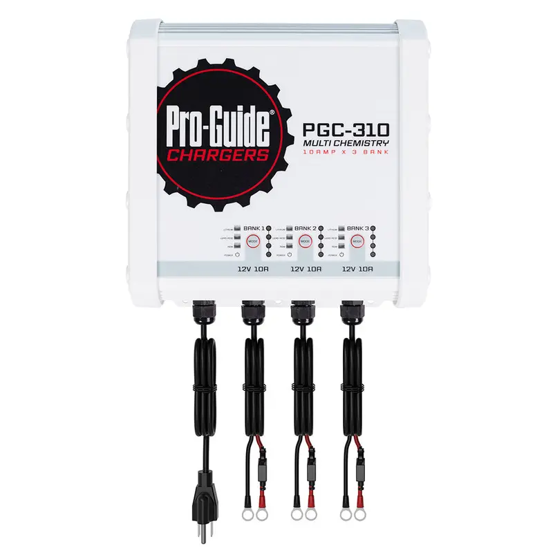 Pro-Guide Three-Bank 12V Onboard Charger – 30-Amp [Pgc-310] 1