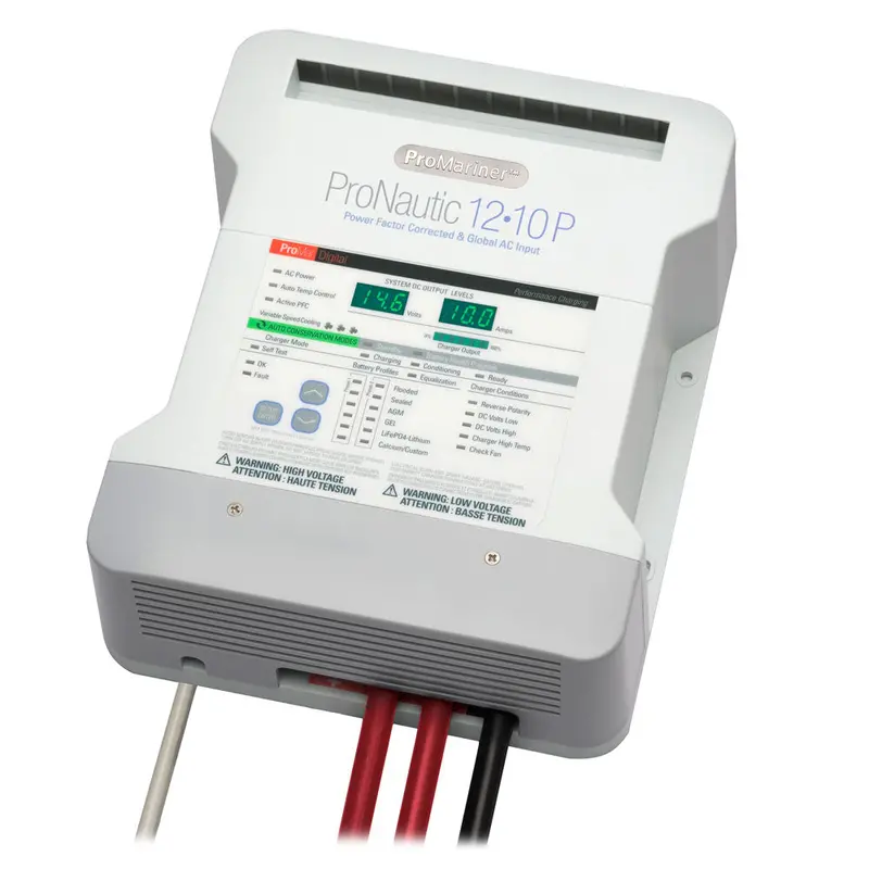 Promariner Pronautic 1210P – 10A Dual-Bank Marine Battery Charger (Model 63110) 1