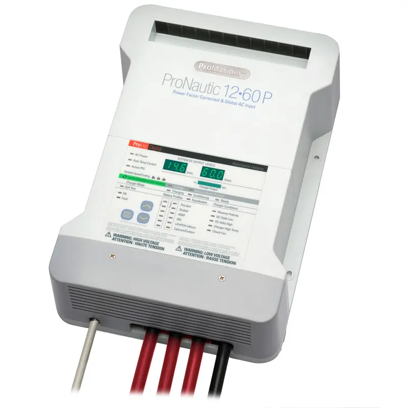 Promariner Pronautic 1260P – 12V 60A 3-Bank Smart Battery Charger [63160] 1