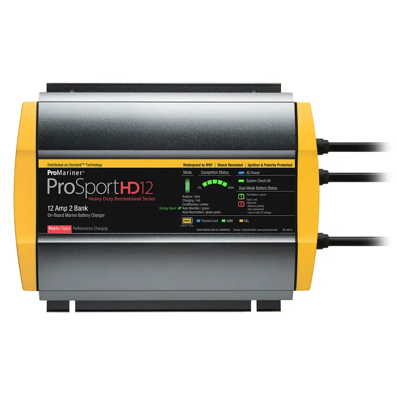Promariner Prosporthd 12 Gen 4 – 2-Bank 12A Advanced Charging System 1