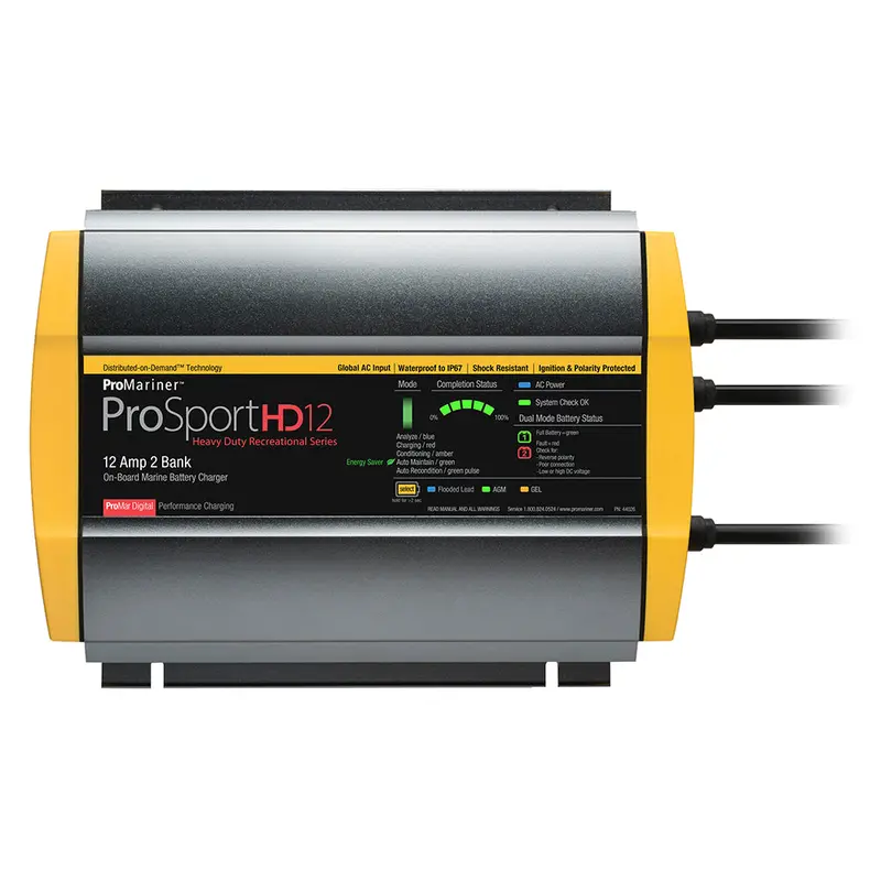 Promariner Prosporthd 12 Gen 4 – Dual-Bank 12A Intelligent Battery Charger 1