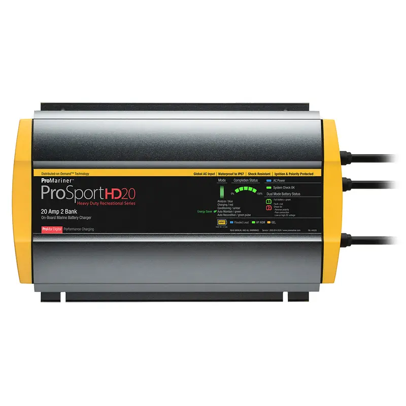 Promariner Prosporthd 20 Gen 4 – Dual-Bank 20A Marine Battery Charger 1