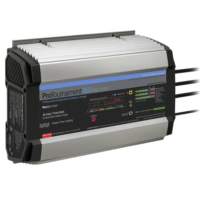 Promariner Protournament 360 Elite Series3 – 3-Bank 12V Marine Battery Charging System [53363] 1