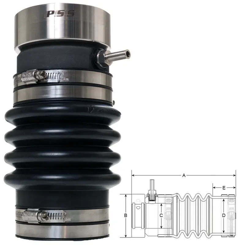 Pss Shaft Seal – 2.5" Shaft Diameter, 4" Tube Size, Model 02-212-400 1