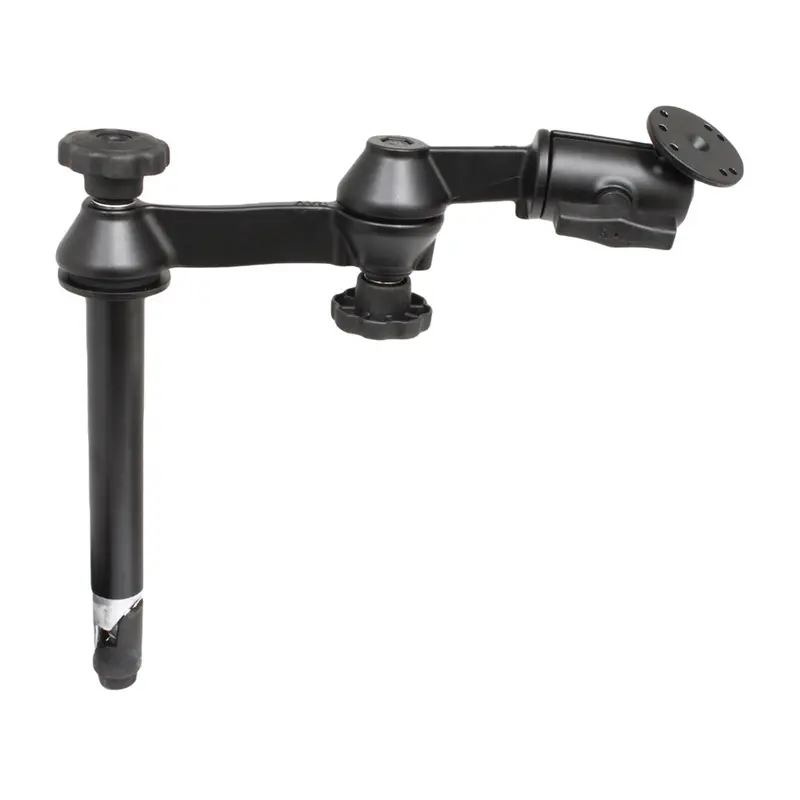 Ram Double-Swing Arm Mount With 8-Inch Male Tele-Pole And No Female Connector 1