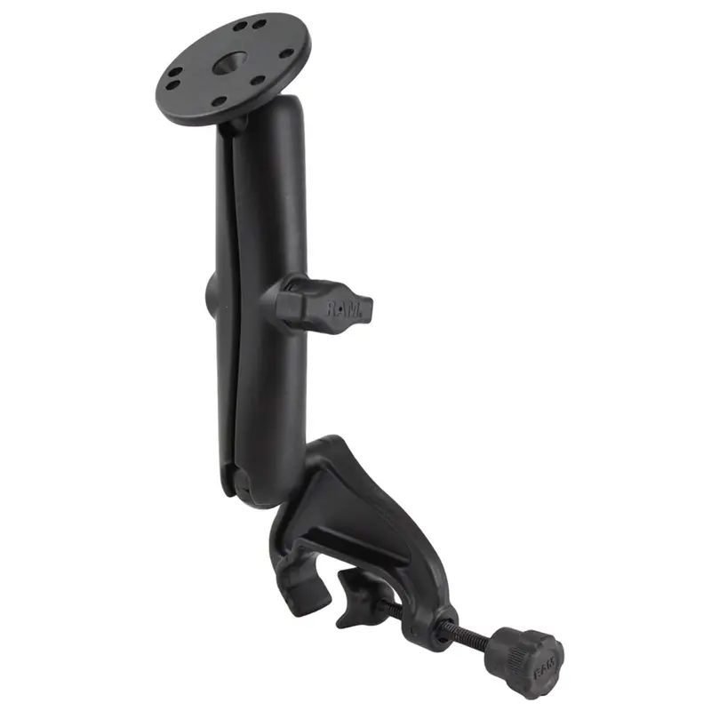 Ram Long-Arm Yoke Mount With 2.5" Round Base For Extended Reach 1