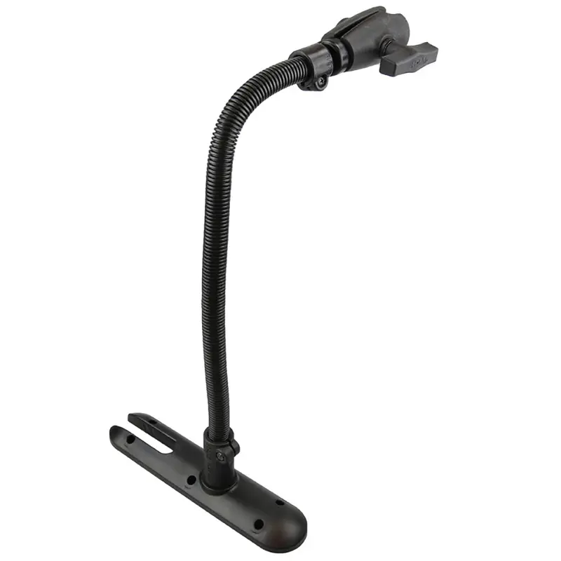 Ram Lowrance Totalscan Transducer Mount With 18" Rigid Aluminum Rod [Ram-316-18-Tra4U-Nb] 1