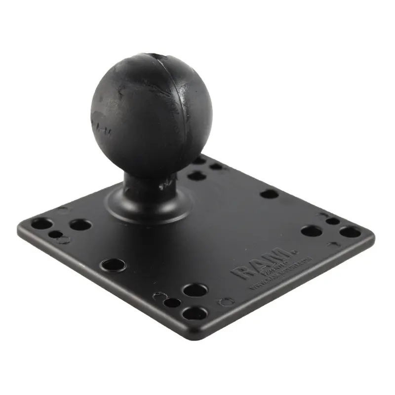 Ram Mount 100X100Mm Vesa Plate With 2.25" Ball Mount [Ram-D-246U] 1