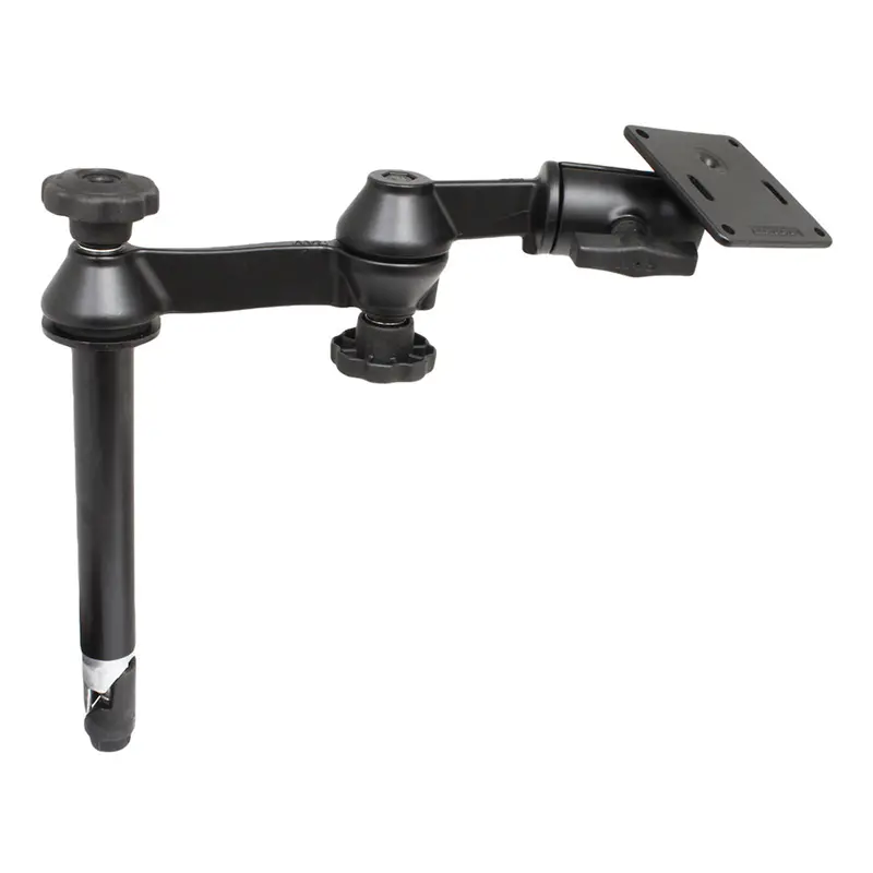 Ram Mount 8" Vertical Pole With Dual Swing Arms And 75×75Mm Vesa Plate (Ram-Vp-Sw1-8-2461) 1