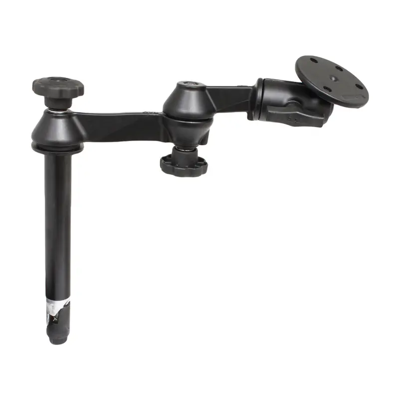 Ram Mount Double Swing Arm With 8-Inch Male Tele-Pole And 3.68-Inch Base [Ram-Vp-Sw1-8-240] 1