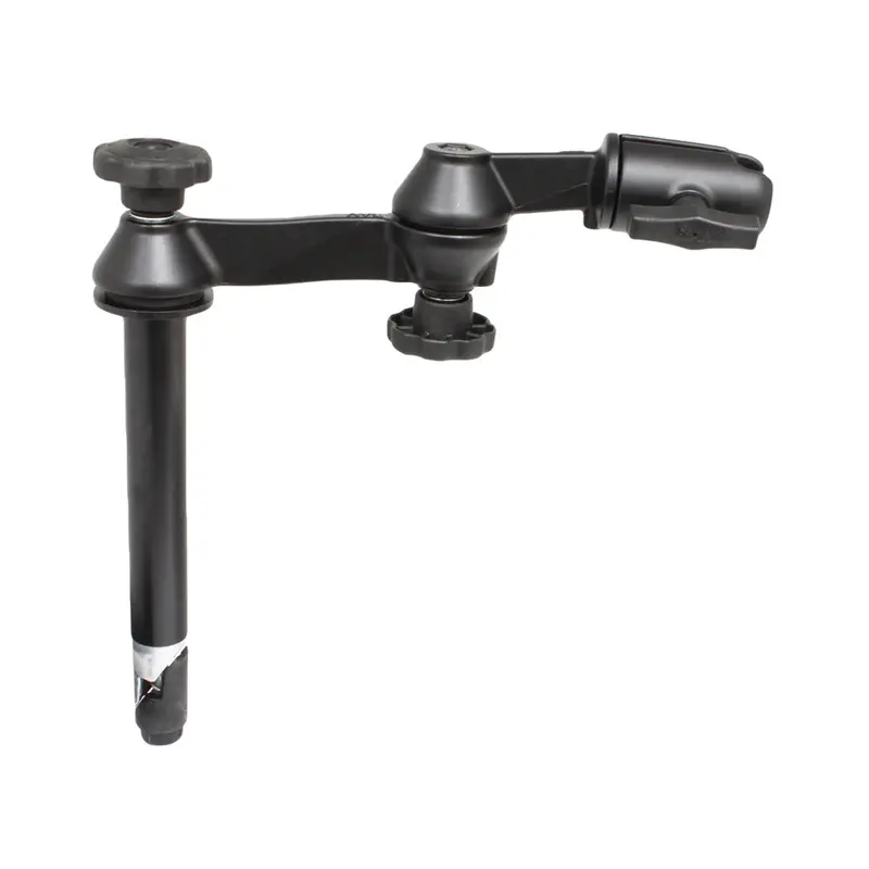 Ram Mount Double Swing Arm With 8-Inch Male Tele-Pole And No-Ball Base Design [Ram-Vp-Sw1-8Nb] 1