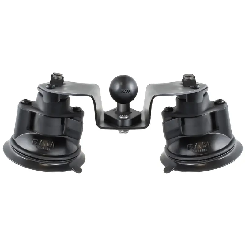 Ram Mount Dual Articulating Suction Cup Base With 1-Inch Ball 1