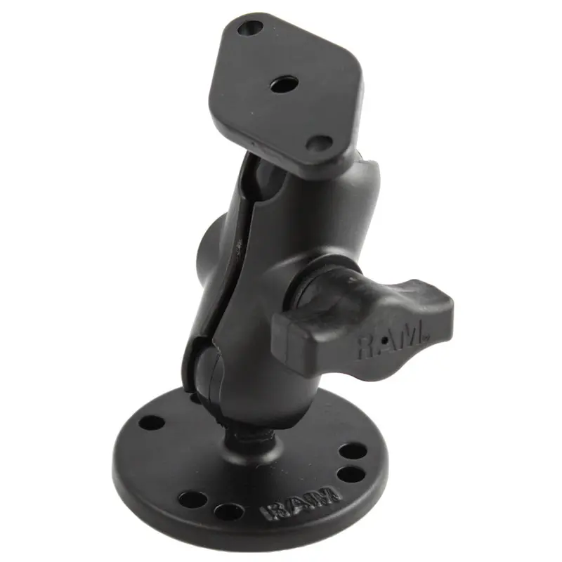Ram Mount Flat-Mount Short-Arm Bracket With Diamond Base [Ram-B-138U-A] 1