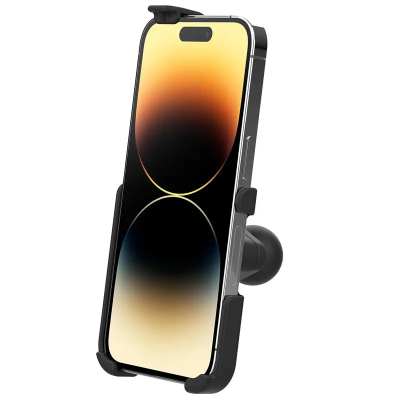 Ram Mount Form-Fit Holder For Iphone 13/13 Pro & Iphone 14/14 Pro – Ball Base [Ram-Hol-Ap38Bu] 1
