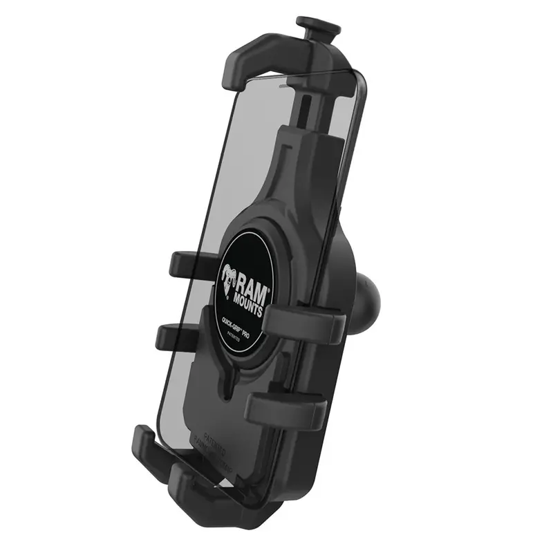 Ram Mount Quick-Grip Pro Compact Phone Holder – Ball-And-Socket Design 1