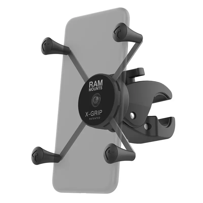 Ram Mount X-Grip Large-Screen Phone Holder With Low-Profile Medium Tough-Claw 1