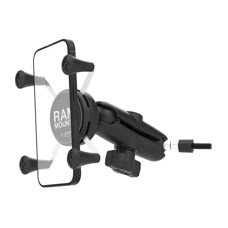 Ram Mount X-Grip Phone Holder With Grab Handle And M6 Bolt Base 1